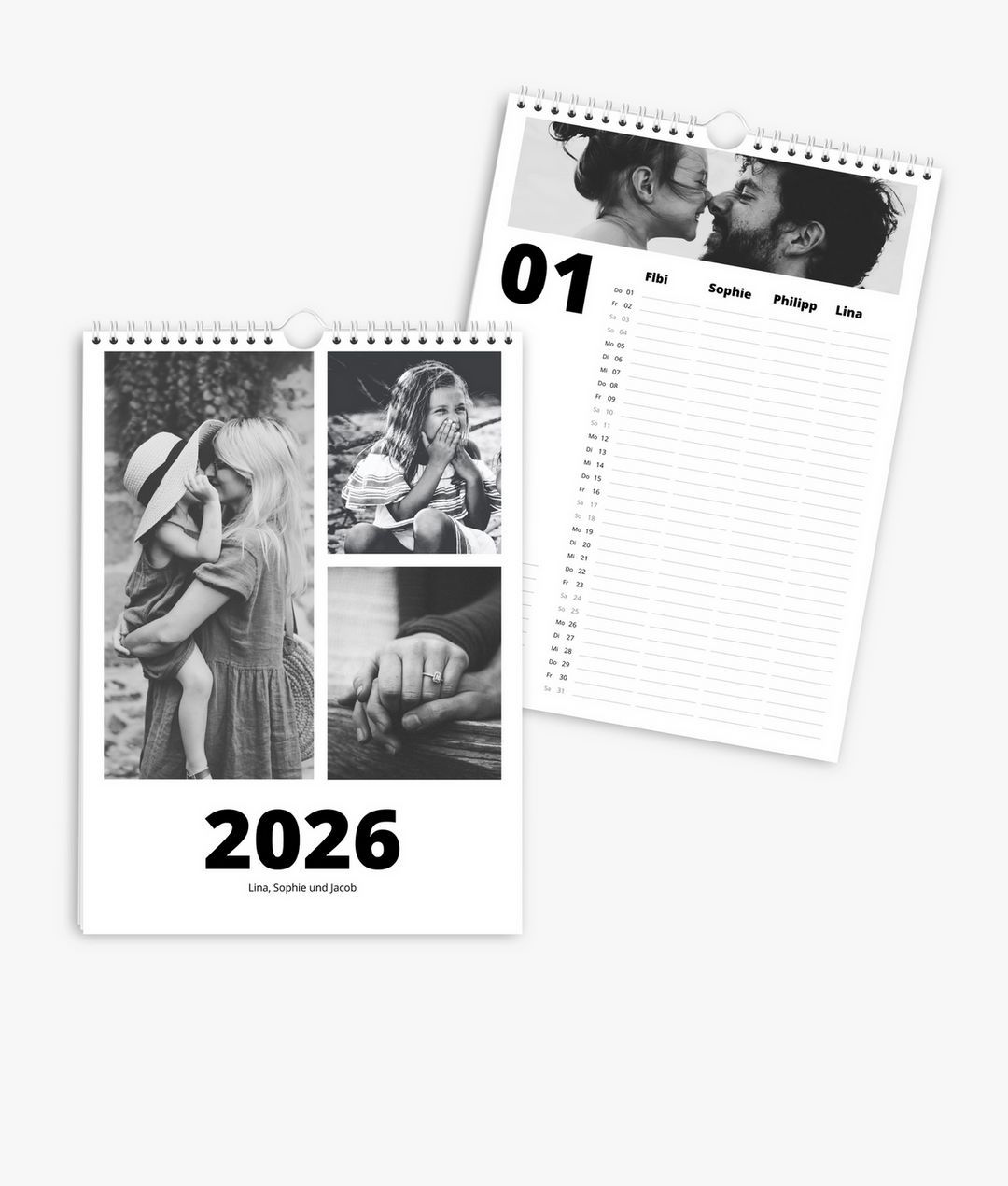 Image of Familienplaner 2026 im Format A4 hoch